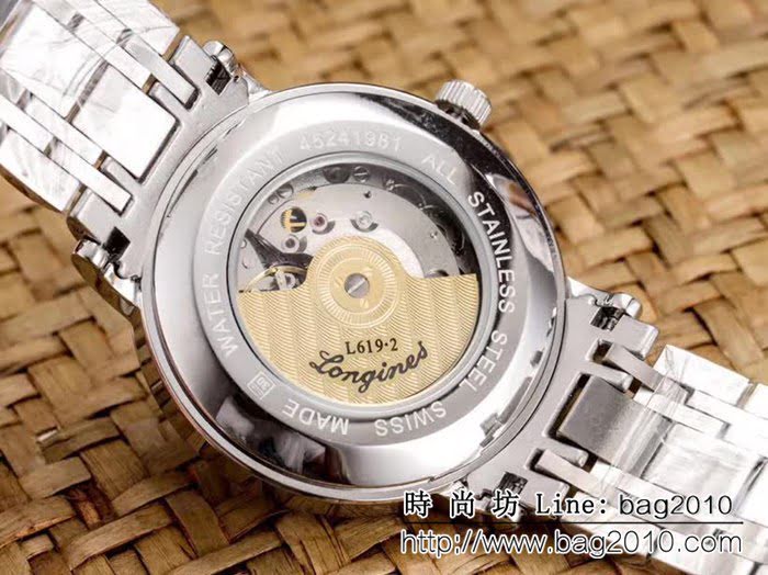 LONGINES浪琴 獨立五字位小秒 精品男士腕表 WSS2305